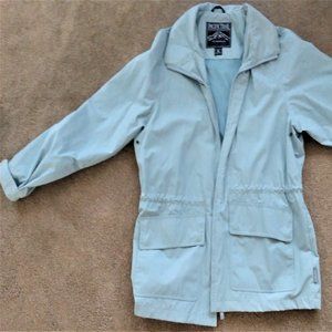 LONDON FOG PACIFIC TRAIL ZIPPER FRONT LIGHTWEIGHT JACKET W/ HOOD